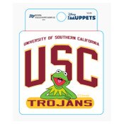 USC Trojans Muppets Kermit Disney Sticker